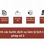 Cách Làm Lý Lịch Tư Pháp Số 2 Qua Bưu Điện